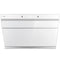 Fotile 30-Inch Prestige Inclined Vent Under-Cabinet / Wall-Mount Range Hood with Dual DC Motors, 1000 Max EQUIV. CFM, Motion Activation and 38dB Quiet Operation in White (JQG7505-W)
