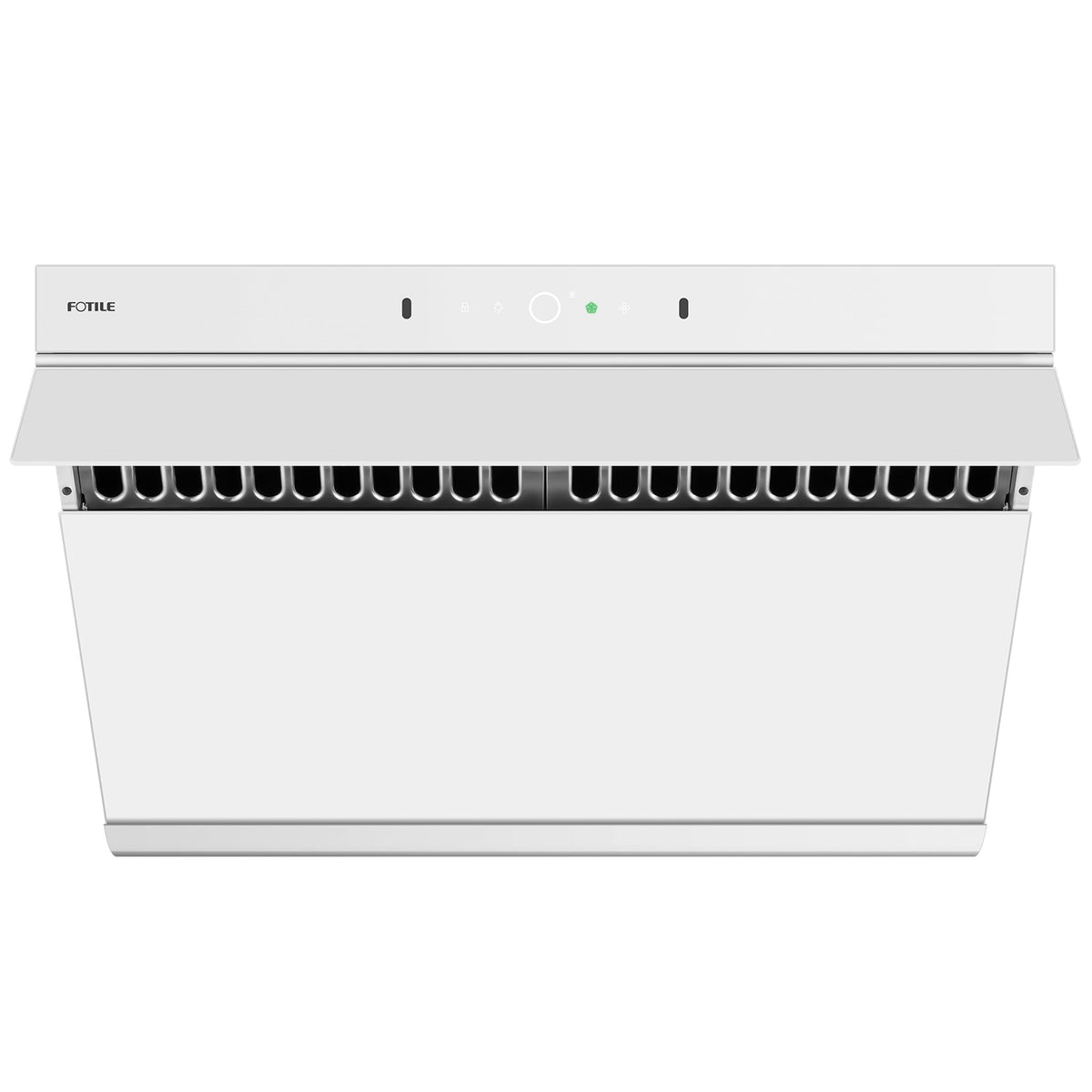Fotile 30-Inch Prestige Performance Inclined Vent Under-Cabinet / Wall-Mount Range Hood with Dual DC Motors, 1100 Max EQUIV. CFM, Motion Activation, and Sync Connect in White (JQG7507-W)