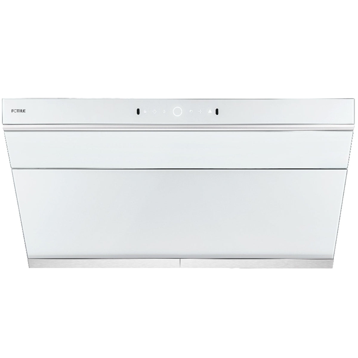 Fotile 36-Inch Prestige Inclined Vent Under-Cabinet / Wall-Mount Range Hood with Dual DC Motors, 1000 Max EQUIV. CFM and Motion Activation in White (JQG9006-W)
