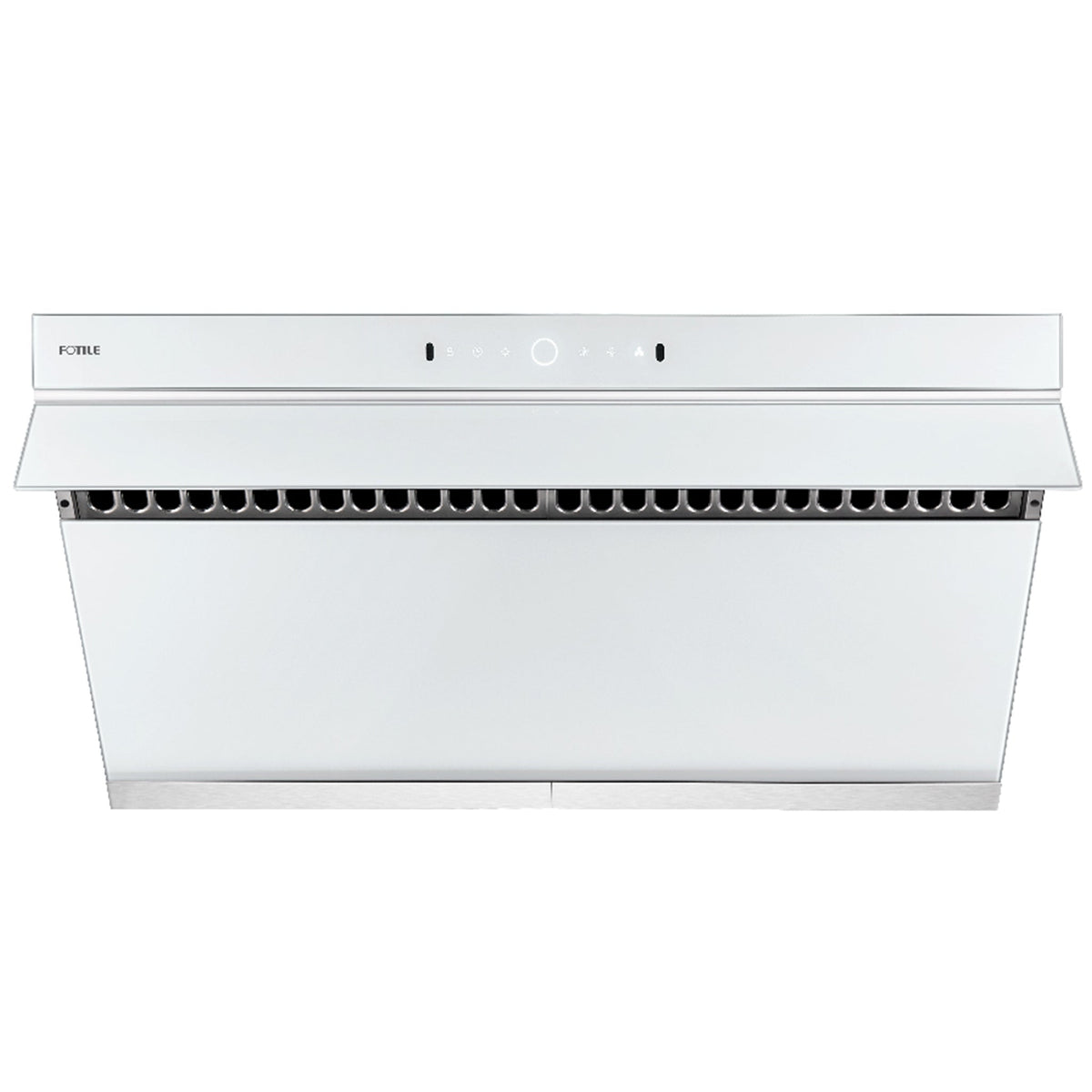 Fotile 36-Inch Prestige Inclined Vent Under-Cabinet / Wall-Mount Range Hood with Dual DC Motors, 1000 Max EQUIV. CFM and Motion Activation in White (JQG9006-W)