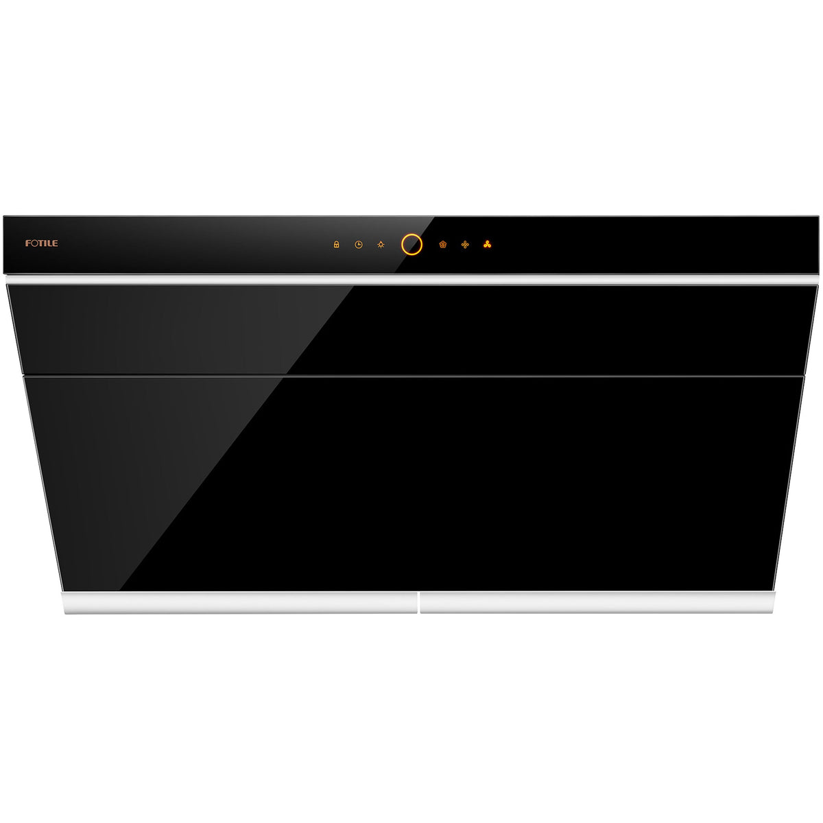 Fotile 36-Inch Prestige Inclined Vent Under-Cabinet / Wall-Mount Range Hood with Dual DC Motors, 1000 Max EQUIV. CFM and Motion Activation in Black (JQG9006)