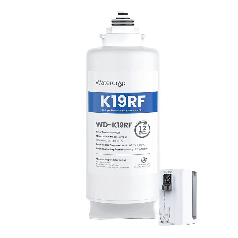 Waterdrop Filter for K19 Countertop Reverse Osmosis System (WD-K19RF)