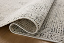 Loloi Kamala Transitional in Grey and Graphite 6' 7" x 9' 6" Area Rug (KAM-01)