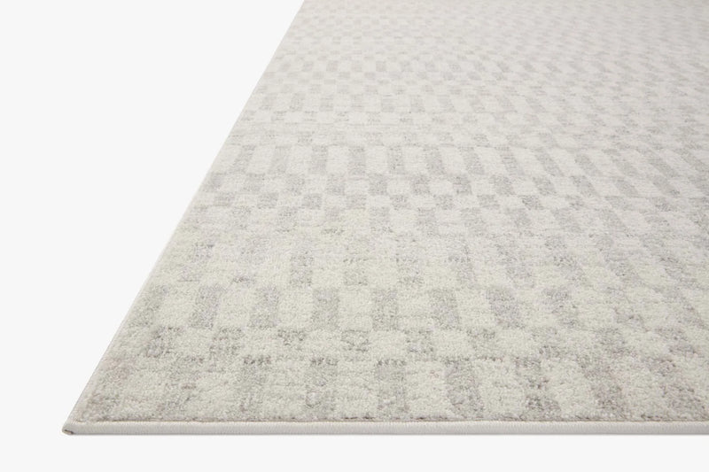 Loloi Kamala Transitional in Ivory and Grey 6' 7" x 9' 6" Area Rug (KAM-05)