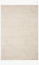 Loloi Kamala Transitional in Ivory and Natural 6' 7" x 9' 6" Area Rug (KAM-05)