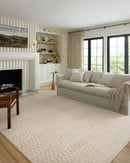 Loloi Kamala Transitional in Ivory and Natural 11'2" x 15' 7" Area Rug (KAM-05)