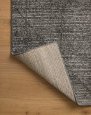 Loloi Kamala Transitional in Charcoal and Ivory 5' 3" x 7' 9" Area Rug (KAM-06)