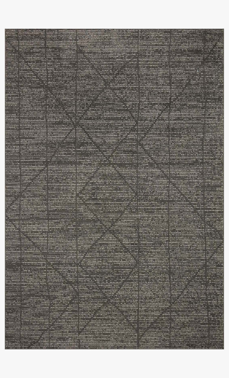 Loloi Kamala Transitional in Charcoal and Ivory 2' 7" x 12' Runner Rug (KAM-06)