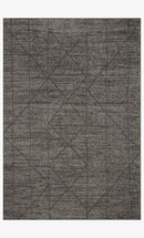 Loloi Kamala Transitional in Charcoal and Ivory 5' 3" x 7' 9" Area Rug (KAM-06)