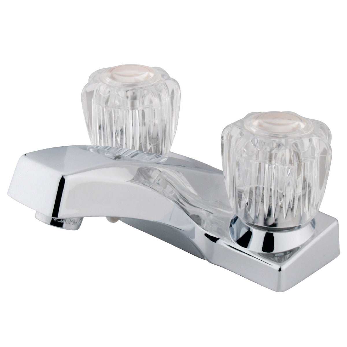 Columbia Double-Handle 4" Centerset Bathroom Faucet in Polished Chrome