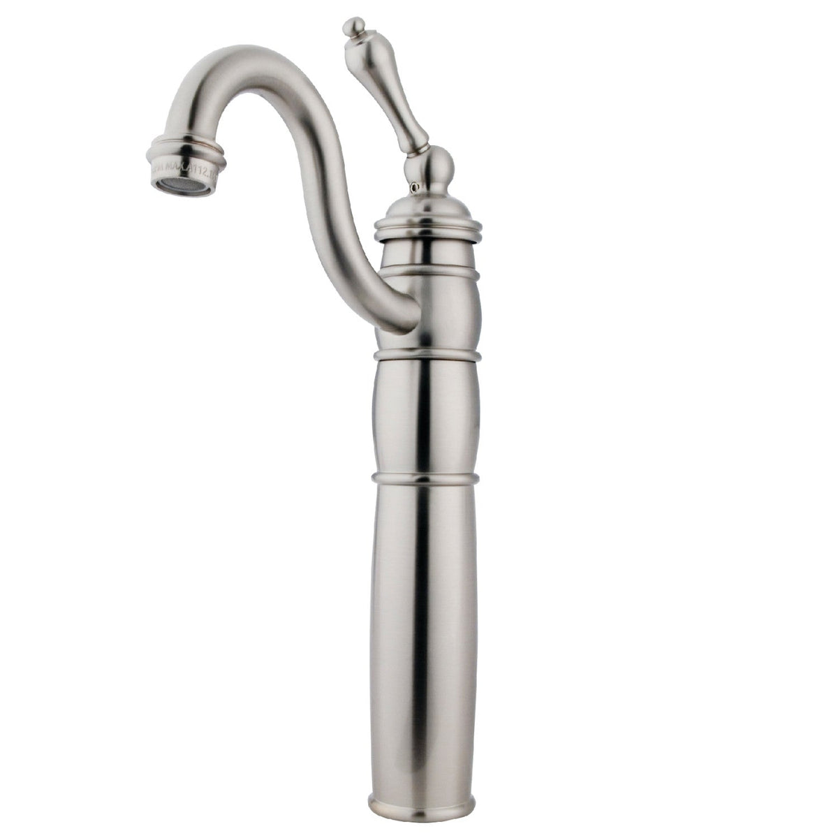 Heritage Single-Handle Vessel Sink Faucet in Brushed Nickel