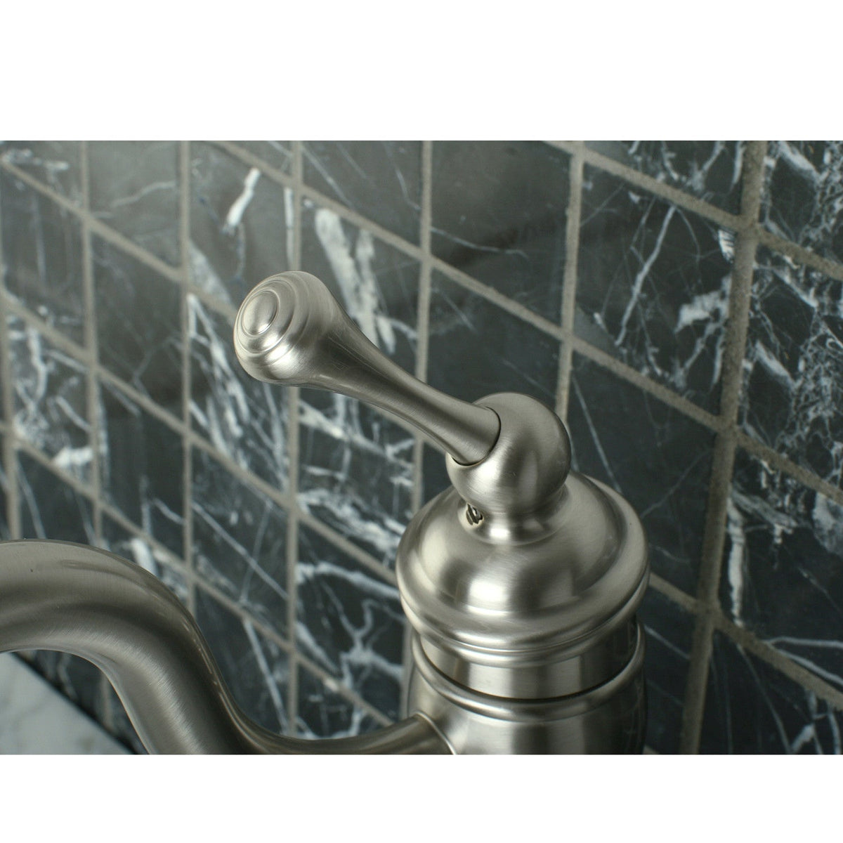 Heritage Single-Handle Vessel Sink Faucet in Brushed Nickel