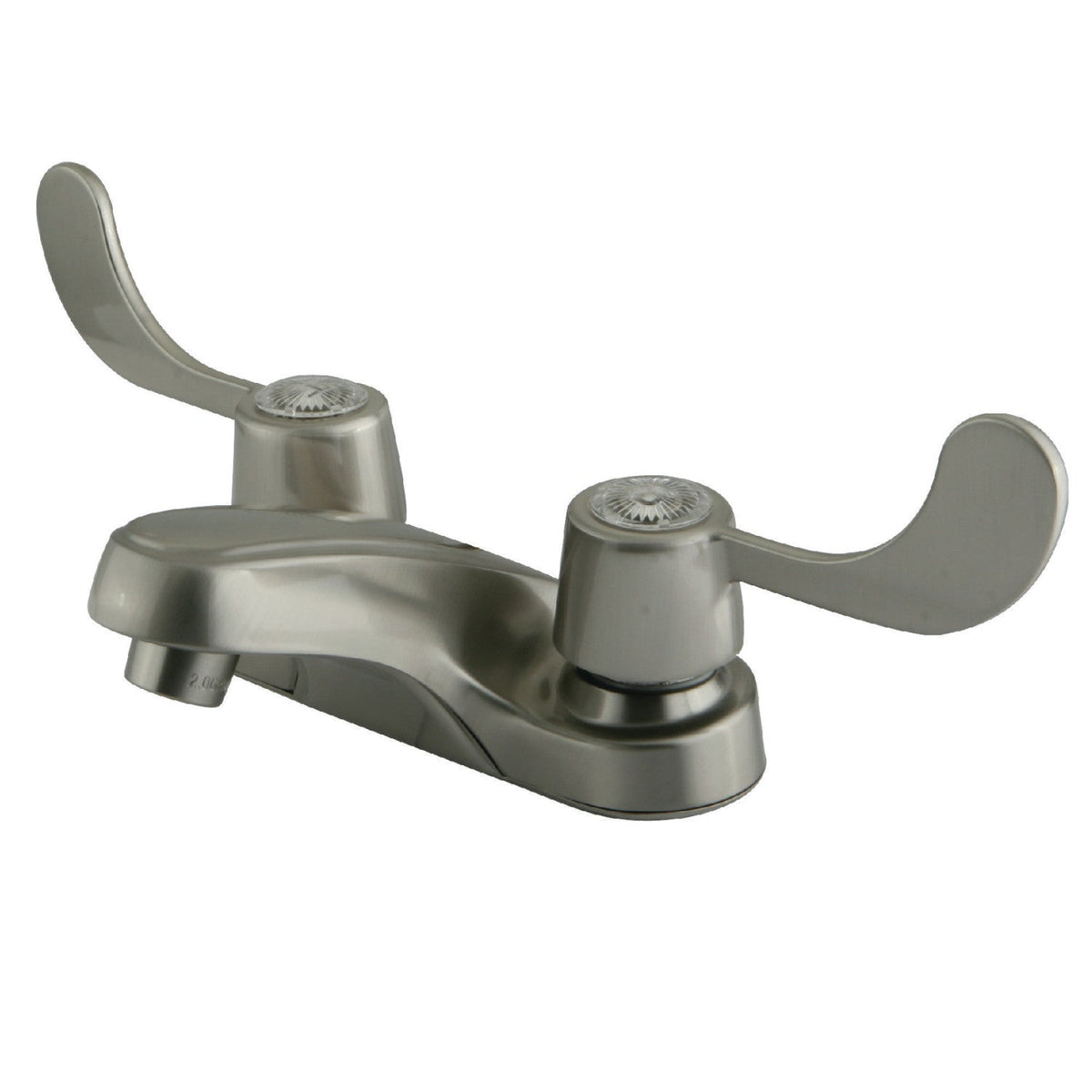 Vista Double-Handle 4" Centerset Bathroom Faucet in Brushed Nickel