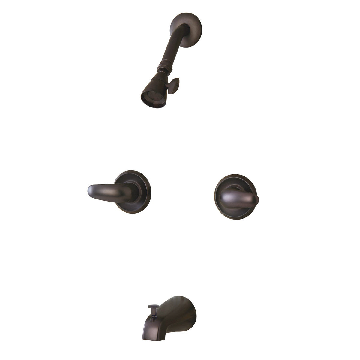 Legacy Double-Handle Tub and Shower Faucet in Oil Rubbed Bronze