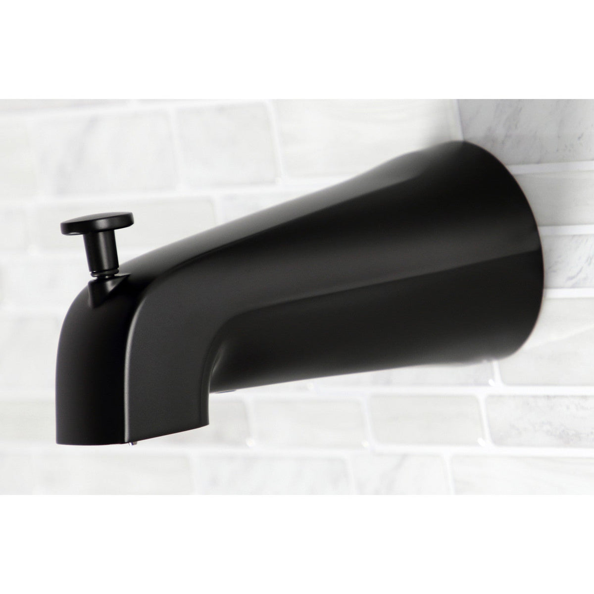 Metropolitan Single-Handle Pressure Balanced Tub and Shower Faucet in Matte Black