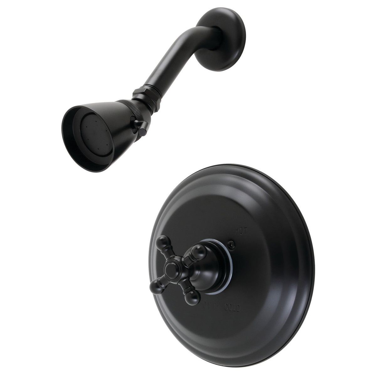 Metropolitan Single-Handle Pressure Balanced Shower Faucet in Matte Black