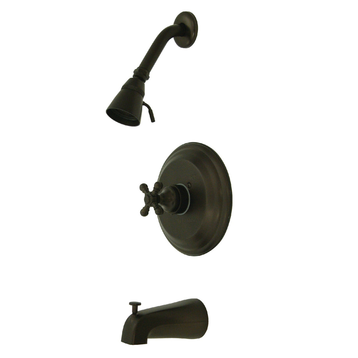 Metropolitan Single-Handle Pressure Balanced Tub and Shower Faucet in Oil Rubbed Bronze