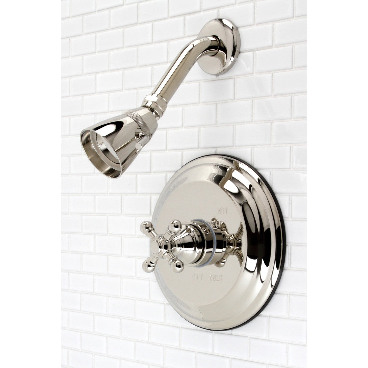Metropolitan Single-Handle Pressure Balanced Shower Faucet in Polished Nickel