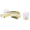 Kingston Brass Two-Handle Deck Mount Roman Tub Faucet, Polished Brass (KB282)