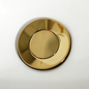 Kingston Brass Victorian Three-Handle Bidet Faucet with Brass Pop-Up, Polished Brass (KB322AL)