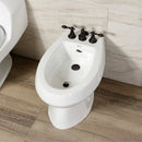 Kingston Brass Victorian Three-Handle Bidet Faucet with Brass Pop-Up, Oil Rubbed Bronze (KB325AL)