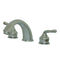 Kingston Brass Magellan Two-Handle Deck Mount Roman Tub Faucet, Polished Chrome (KB361)