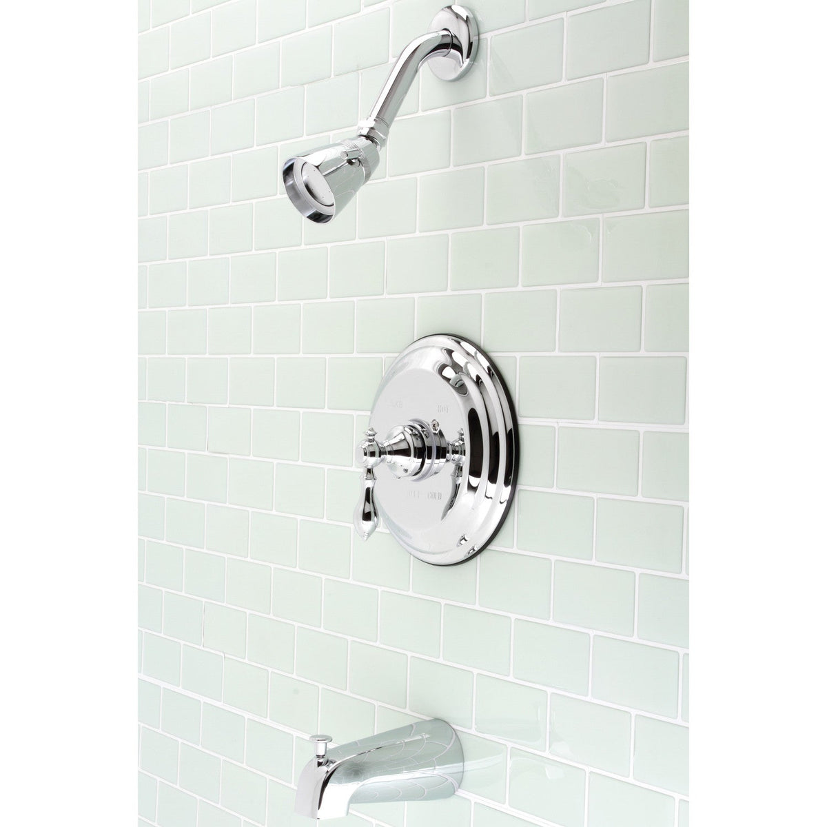 American Classic Single-Handle Pressure Balanced Tub and Shower Faucet in Polished Chrome