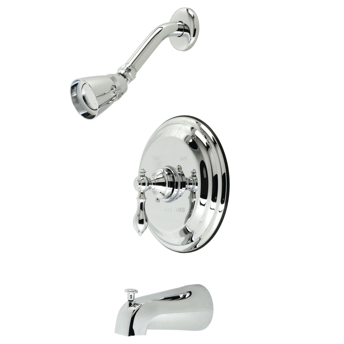 American Classic Single-Handle Pressure Balanced Tub and Shower Faucet in Polished Chrome