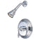 Kingston Brass Restoration Single-Handle Pressure Balanced Shower Faucet, Polished Chrome (KB3631ALSO)