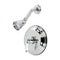 Kingston Brass Restoration Single-Handle Pressure Balanced Shower Faucet, Polished Chrome (KB3631PLSO)