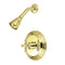 Kingston Brass Restoration Single-Handle Pressure Balanced Shower Faucet, Polished Brass (KB3632AXSO)
