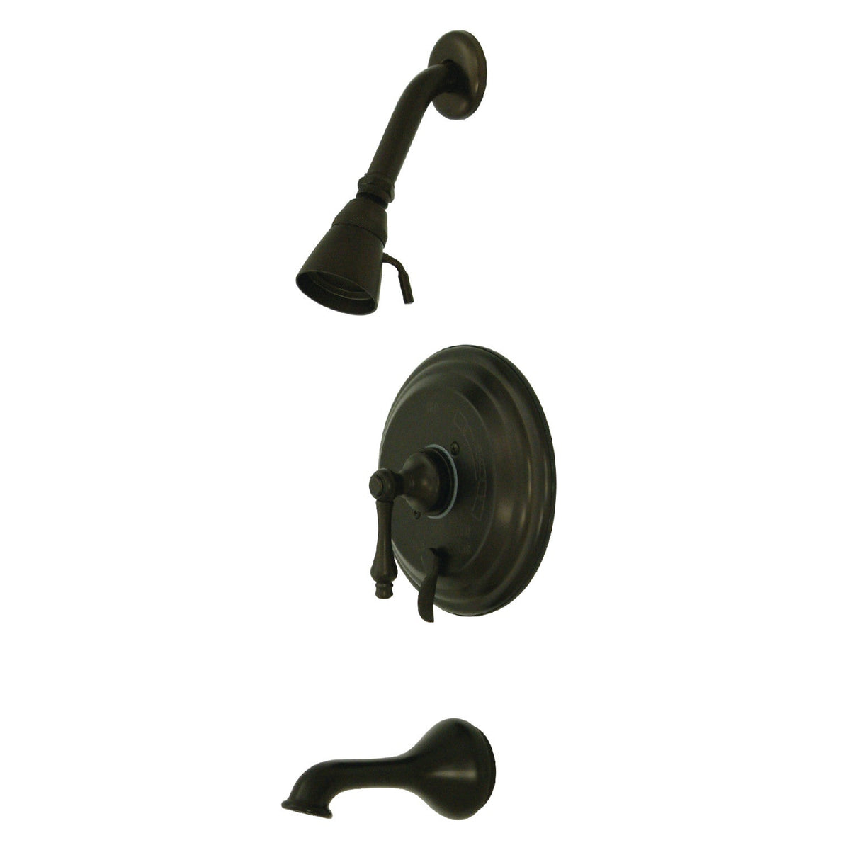 Restoration Single-Handle Pressure Balanced Tub and Shower Faucet in Oil Rubbed Bronze