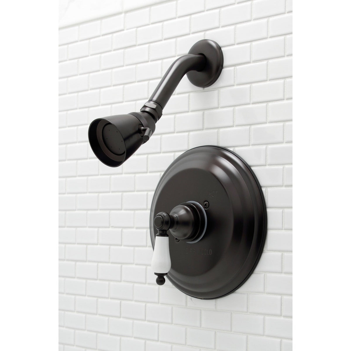 Restoration Single-Handle Pressure Balanced Shower Faucet in Oil Rubbed Bronze