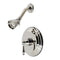 Kingston Brass Restoration Single-Handle Pressure Balanced Shower Faucet, Polished Nickel (KB3636ALSO)