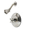 Kingston Brass Restoration Single-Handle Pressure Balanced Shower Faucet, Polished Nickel (KB3636AXSO)