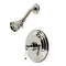 Kingston Brass Restoration Single-Handle Pressure Balanced Shower Faucet, Polished Nickel (KB3636PLSO)