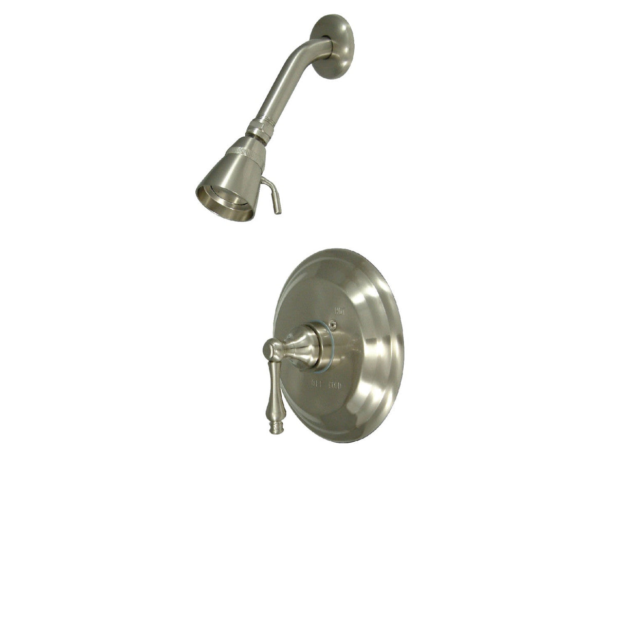 Restoration Single-Handle Pressure Balanced Shower Faucet in Brushed Nickel