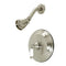 Kingston Brass Restoration Single-Handle Pressure Balanced Shower Faucet, Brushed Nickel (KB3638PLSO)