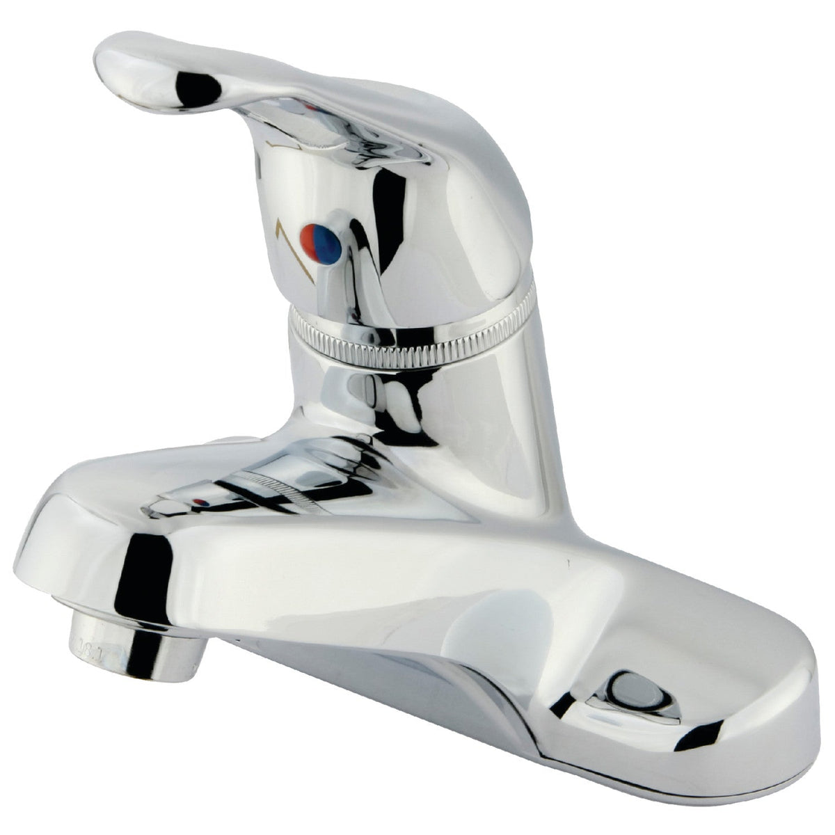 Wyndham Single-Handle 4" Centerset Bathroom Faucet in Polished Chrome