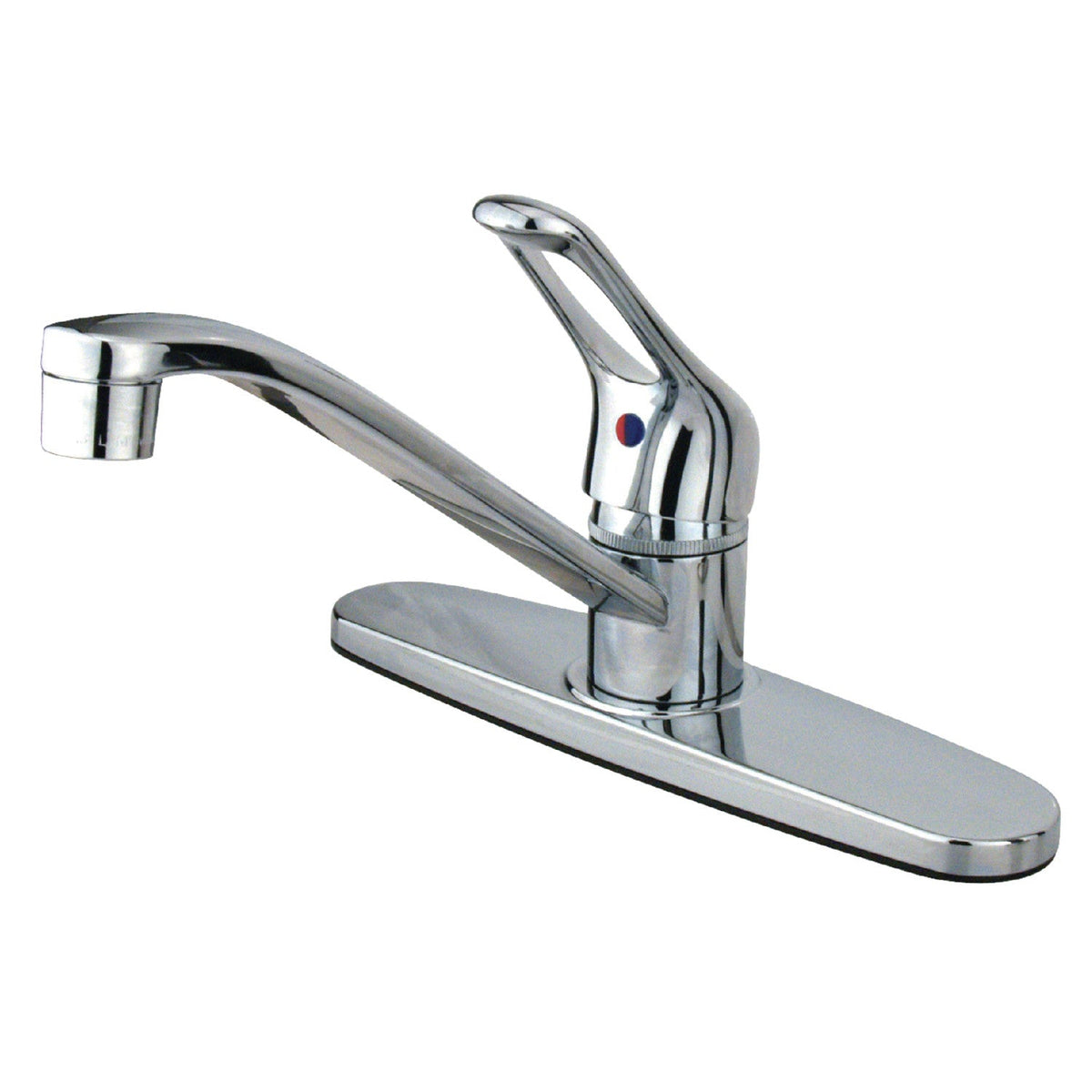 Wyndham Single-Handle 8" Centerset Kitchen Faucet in Polished Chrome