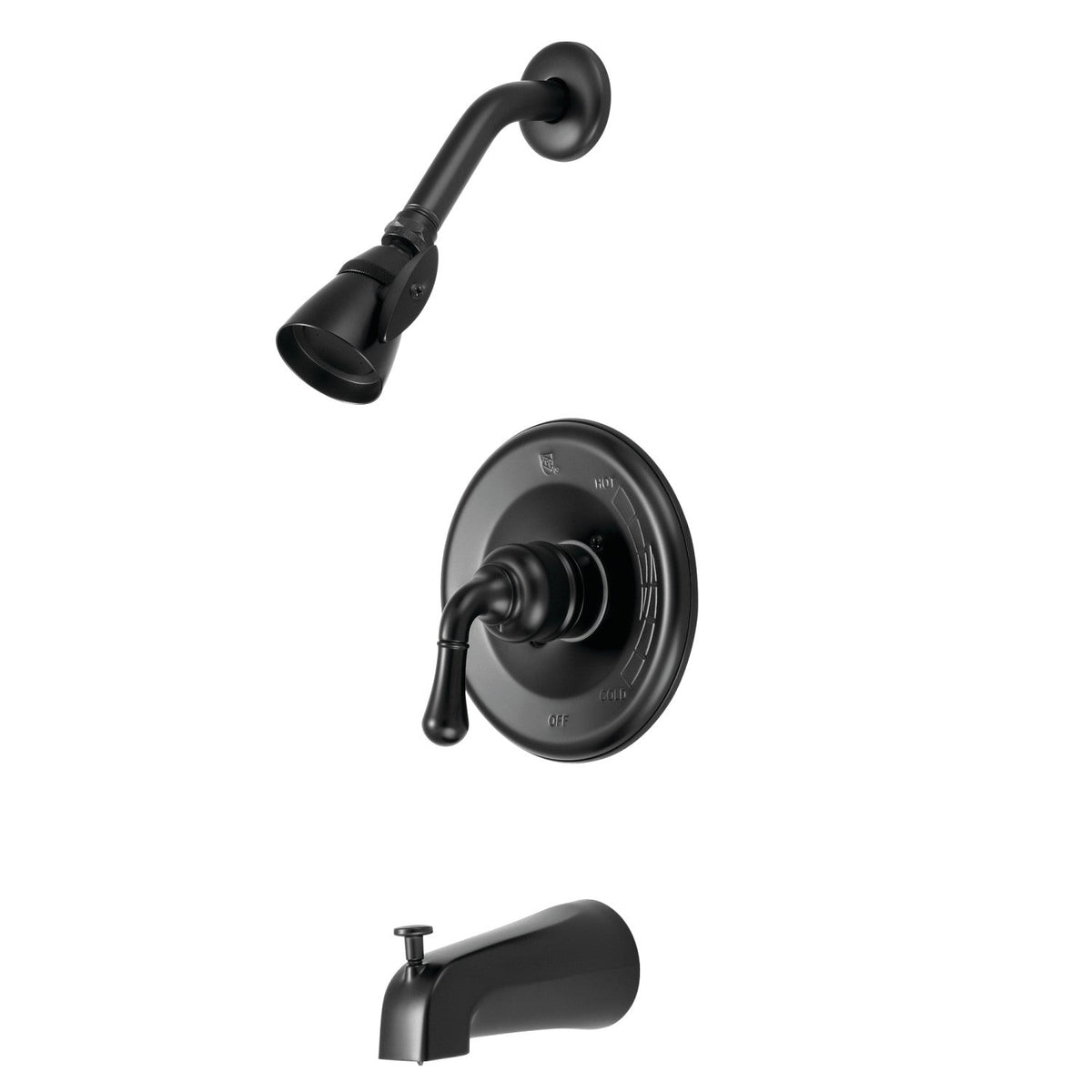 Magellan Single-Handle Pressure Balanced Tub and Shower Faucet in Matte Black
