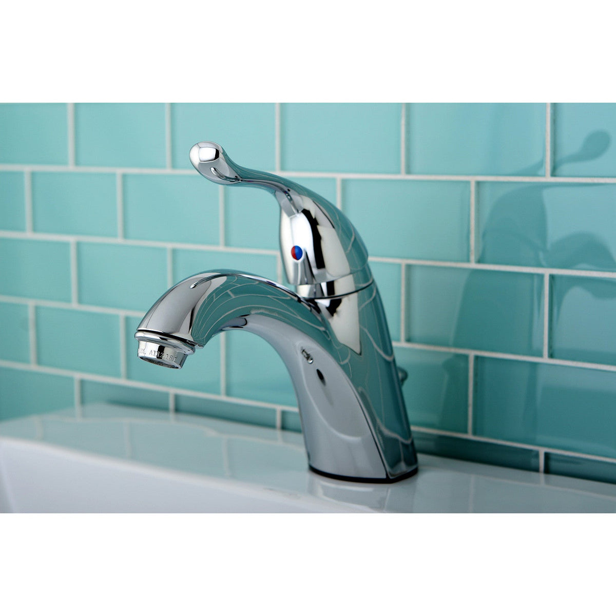 Yosemite One-Handle Single-Hole Bathroom Faucet with Deck Plate and Pop-Up Drain in Polished Chrome