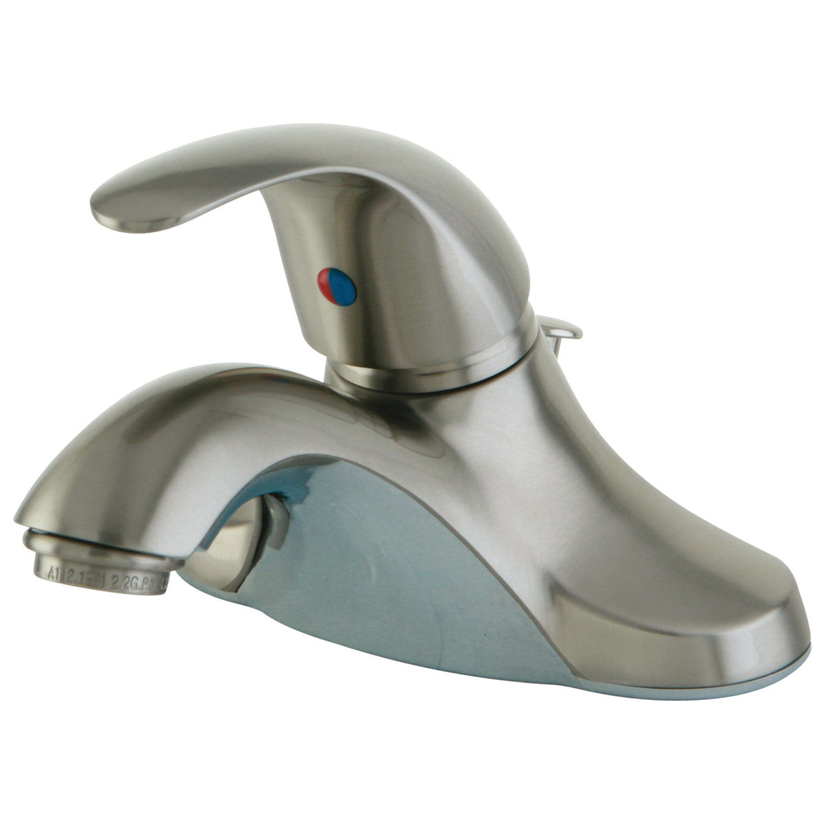 Legacy Single-Handle 4" Centerset Bathroom Faucet with Pop-Up Drain in Brushed Nickel