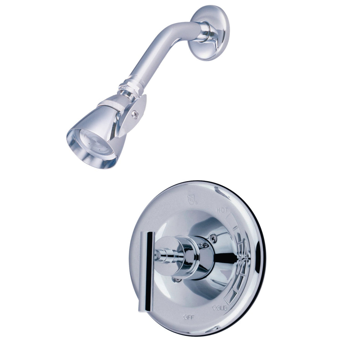 Manhattan Single-Handle Pressure Balanced Shower Faucet in Polished Chrome