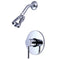 Kingston Brass Concord Single-Handle Pressure Balanced Shower Faucet, Polished Chrome (KB8691DLSO)