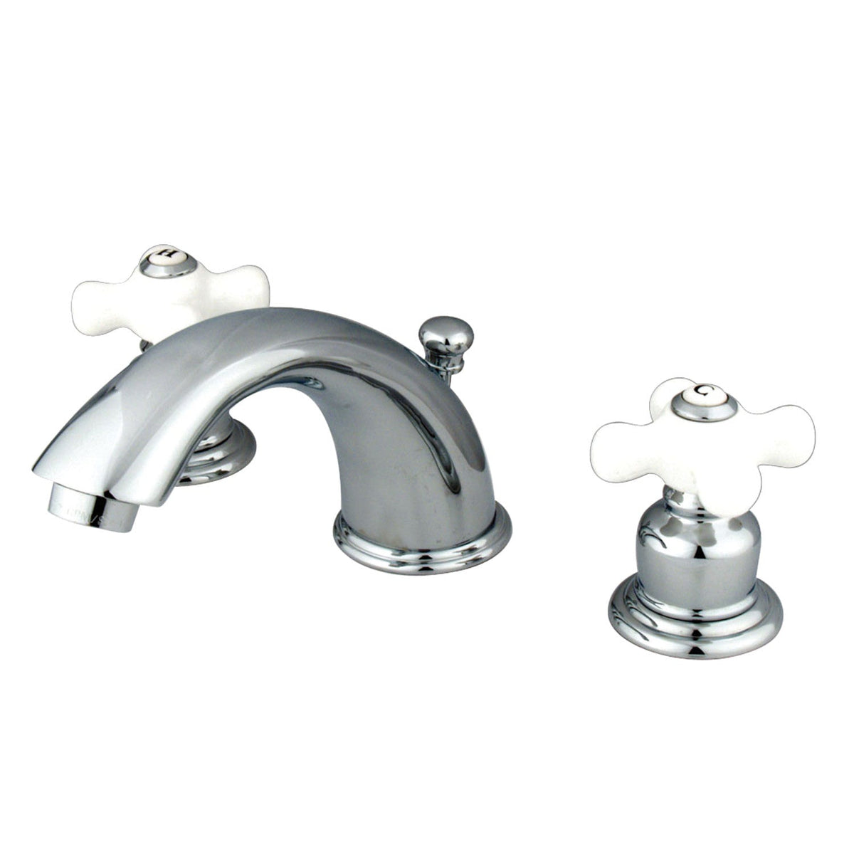 Magellan Widespread Bathroom Faucet with Pop-Up Drain in Polished Chrome