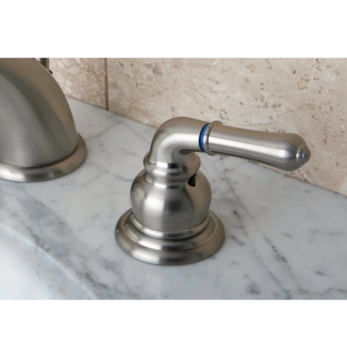 Magellan Widespread Bathroom Faucet with Pop-Up Drain in Brushed Nickel