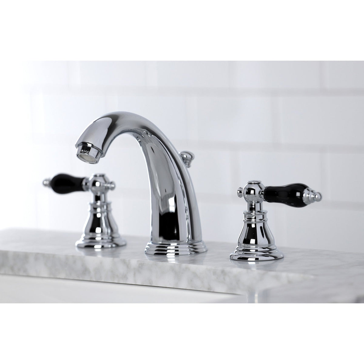 Duchess Widespread Bathroom Faucet with Pop-Up Drain in Polished Chrome