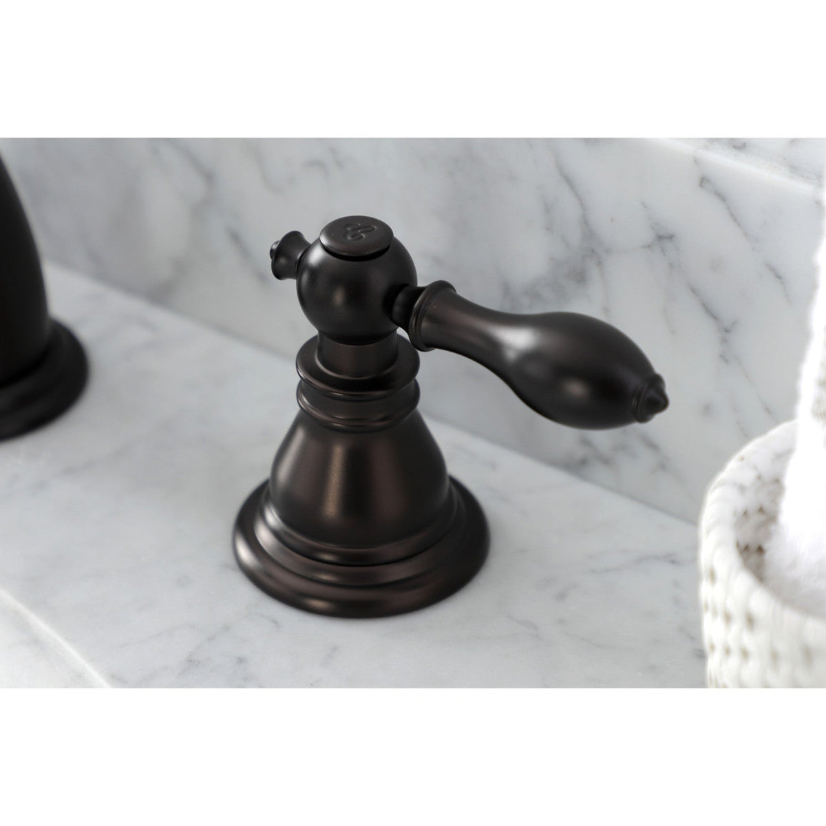 American Classic Widespread Bathroom Faucet with Pop-Up Drain in Oil Rubbed Bronze