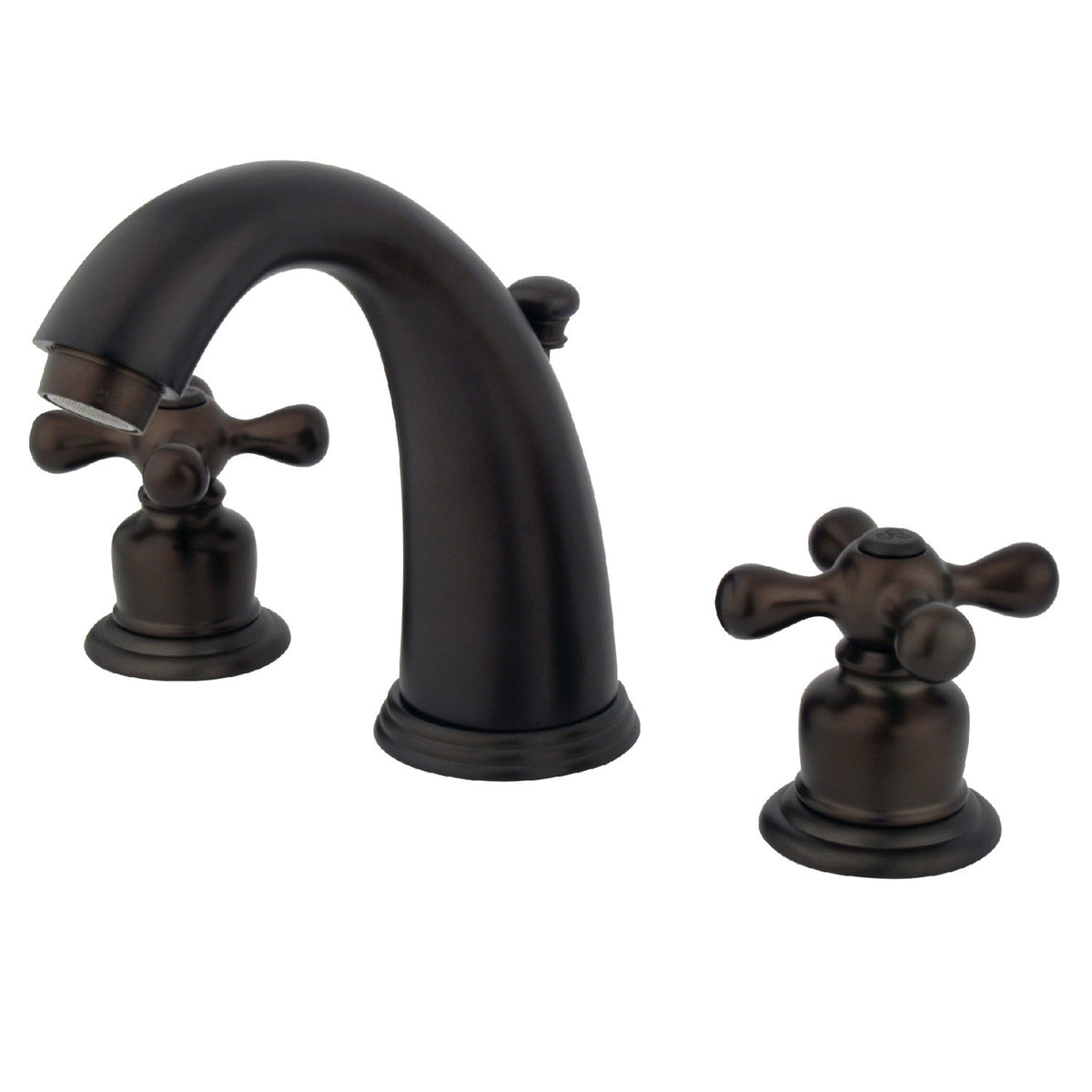 Victorian Widespread Bathroom Faucet with Pop-Up Drain in Oil Rubbed Bronze
